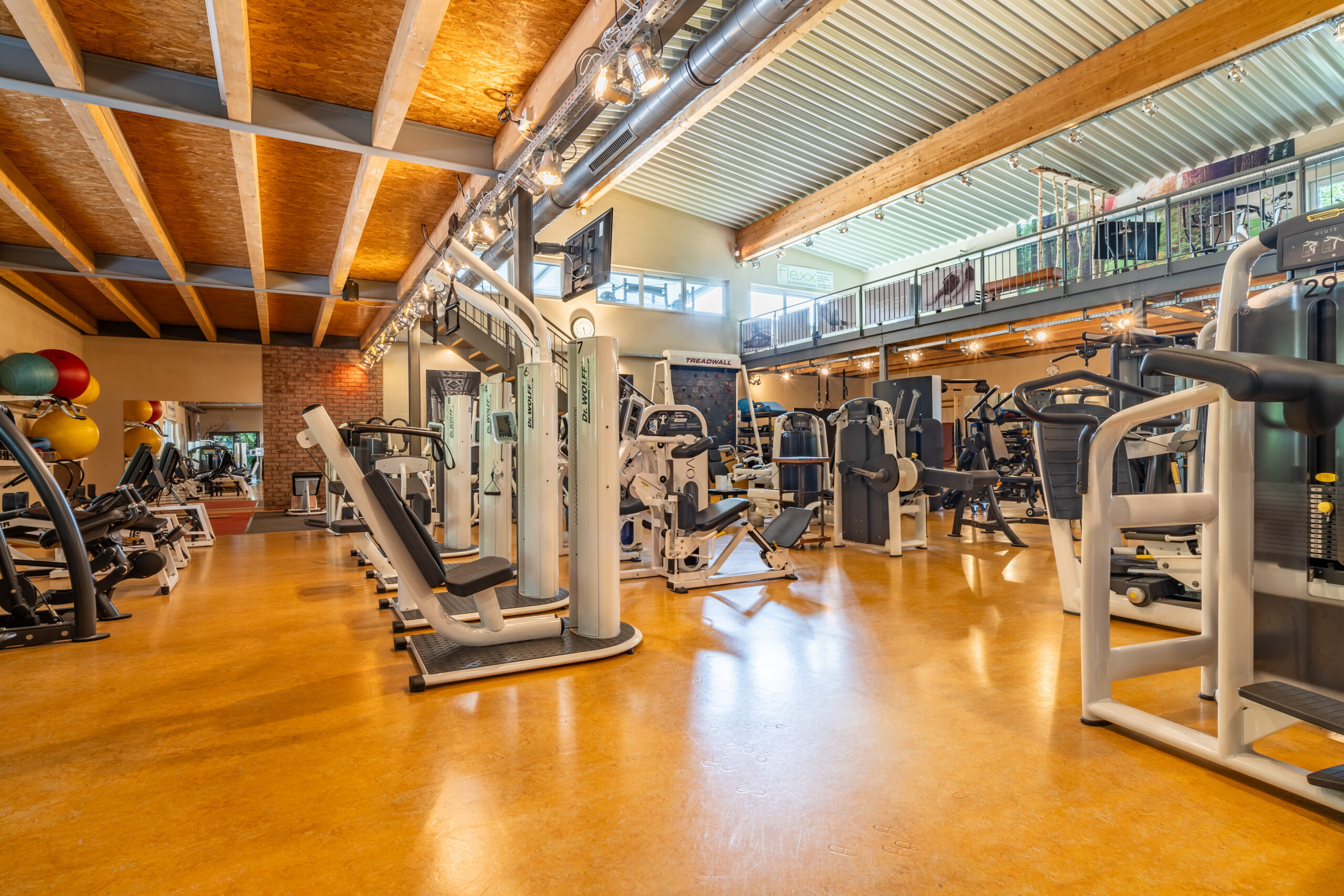 Trainingsfl&auml;che im Chakra Cottbus